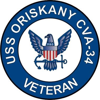 USS Oriskany CVA-34 Veteran Decal Sticker