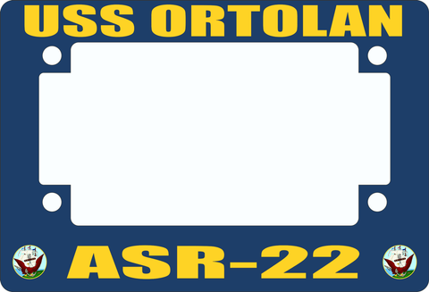 USS Ortolan ASR-22 Motorcycle Frame