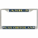 USS Ortolan ASR-5 License Plate Frame