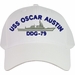 USS Oscar Austin DDG-79 Embroidered Cap