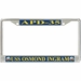USS Osmond Ingram APD-35 License Plate Frame