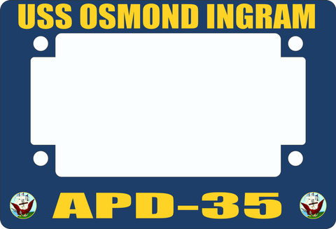 USS Osmond Ingram APD-35 Motorcycle Frame