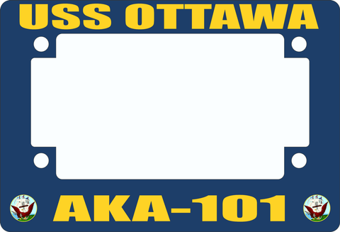 USS Ottawa AKA-101 Motorcycle Frame