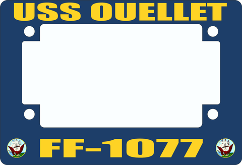 USS Ouellet FF-1077 Motorcycle Frame