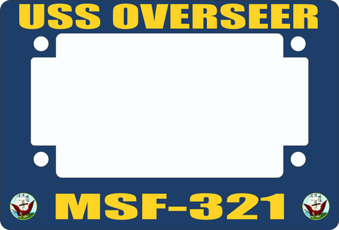 USS Overseer MSF-321 Motorcycle Frame