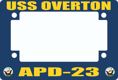 USS Overton APD-23 Motorcycle Frame