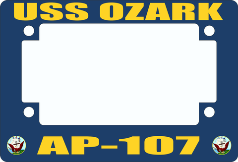 USS Ozark AP-107 Motorcycle Frame