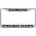 USS Paddle SS-263 License Plate Frame