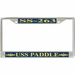 USS Paddle SS-263 License Plate Frame