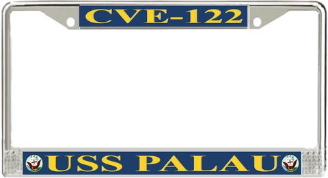 USS Palau CVE-122 License Plate Frame