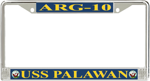 USS Palawan ARG-10 License Plate Frame