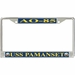 USS Pamanset AO-85 License Plate Frame
