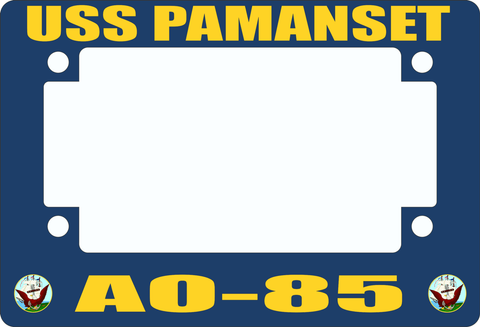 USS Pamanset AO-85 Motorcycle Frame