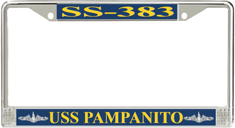 USS Pampanito SS-383 License Plate Frame