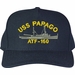 USS Papago ATF-160 Ship Custom Embroidered Cap