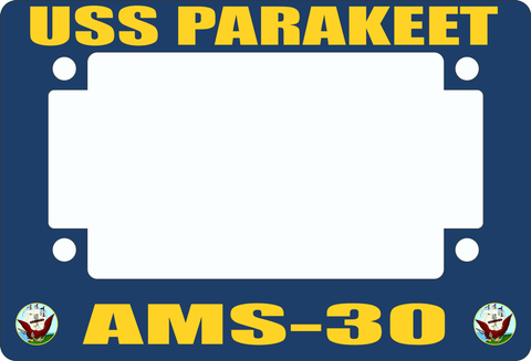 USS Parakeet AMS-30 Motorcycle Frame