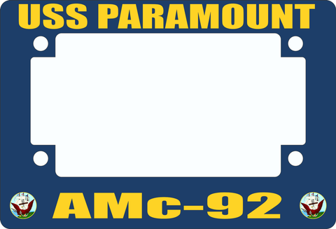 USS Paramount AMc-92 Motorcycle Frame