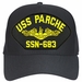 USS Parche SSN-683 ( Gold Dolphins ) Submarine Officer Cap