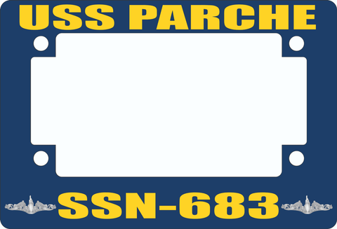 USS Parche SSN-683 Motorcycle Frame