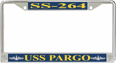 USS Pargo SS-264 License Plate Frame