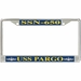 USS Pargo SSN-650 License Plate Frame