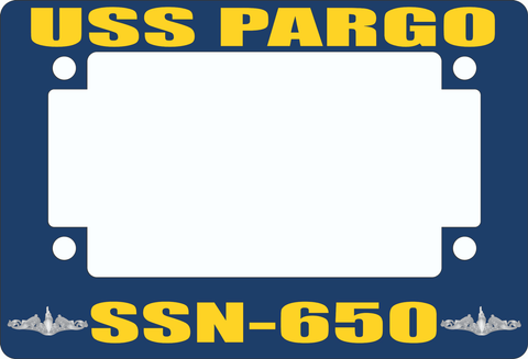 USS Pargo SSN-650 Motorcycle Frame