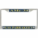 USS Parrakeet AMc-34 License Plate Frame