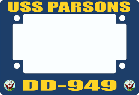 USS Parsons DD-949 Motorcycle Frame