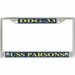 USS Parsons DDG-33 License Plate Frame