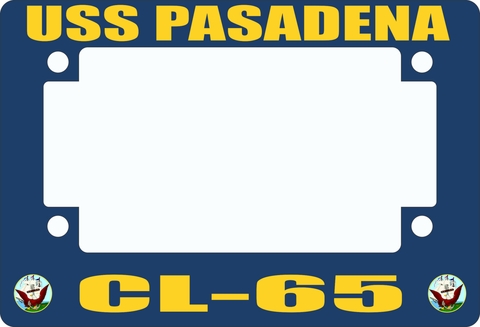 USS Pasadena CL-65 Motorcycle Frame