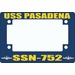 USS Pasadena SSN-752 Motorcycle Frame