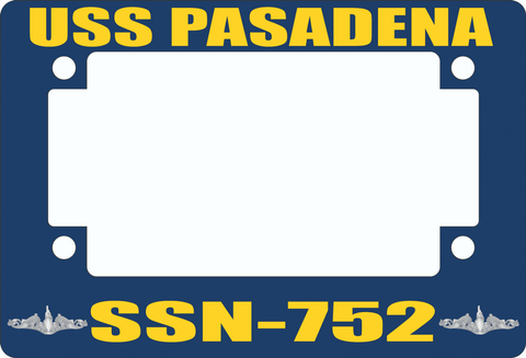 USS Pasadena SSN-752 Motorcycle Frame