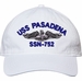 USS Pasadena SSN-752 with Dolphins Unstructured Dad Cap
