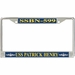 USS Patrick Henry SSBN-599 License Plate Frame