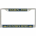 USS Patrick Henry SSBN-599 License Plate Frame