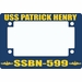USS Patrick Henry SSBN-599 Motorcycle Frame
