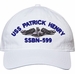 USS Patrick Henry SSBN-599 with Dolphins Unstructured Dad Cap