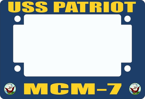 USS Patriot MCM-7 Motorcycle Frame