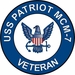 USS Patriot MCM-7 Veteran Decal Sticker