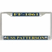 USS Patterson FF-1061 License Plate Frame