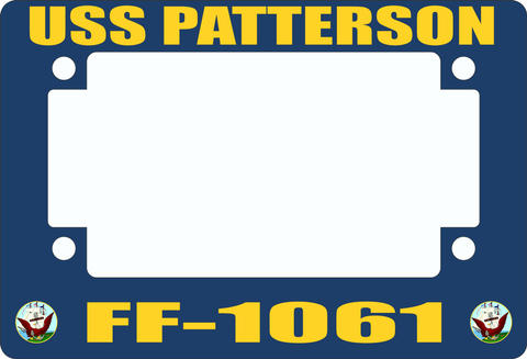 USS Patterson FF-1061 Motorcycle Frame