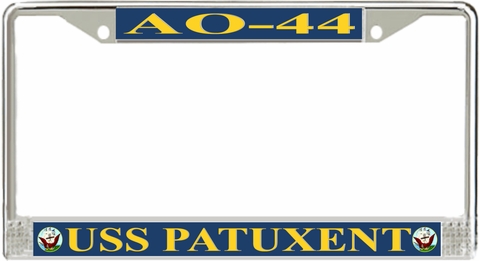 USS Patuxent AO-44 License Plate Frame