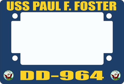 USS PaulF.Foster DD-964 Motorcycle Frame