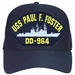USS Paul F. Foster DD-964 Ship Cap