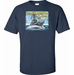 USS Paul Hamilton DDG-60 Printed Art T-Shirt