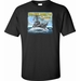 USS Paul Hamilton DDG-60 Printed Art T-Shirt