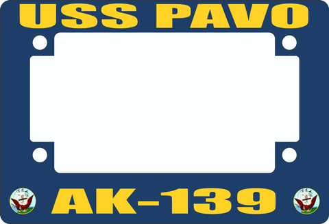 USS Pavo AK-139 Motorcycle Frame