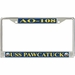 USS Pawcatuck AO-108 License Plate Frame