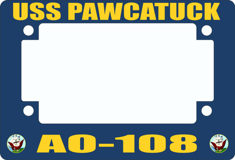 USS Pawcatuck AO-108 Motorcycle Frame