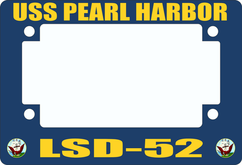 USS Pearl Harbor LSD-52 Motorcycle Frame